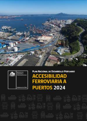 Portada Plan Nacional de Accesibilidad Ferroviaria a Puertos - PNAFP 2024